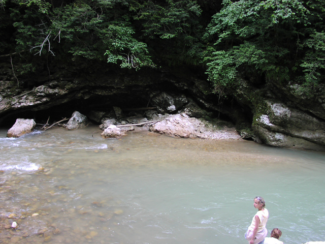 Поход в Гуамское ущелье (фото 18) (вот здесь мы и купались)